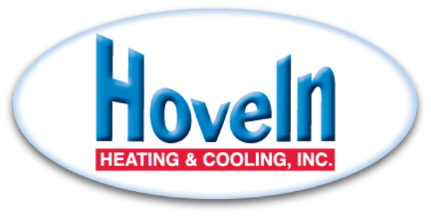 Logo for HoveIn Heating & Cooling in Thomasboro, IL.