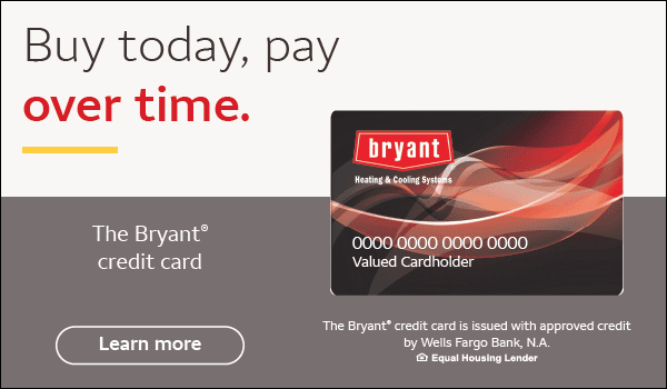 Learn more about the Bryant buy now pay later credit card.
